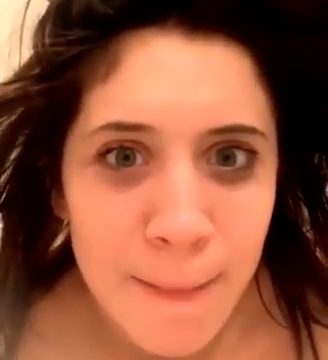 Lizzy Wurst Nude In Bathroom