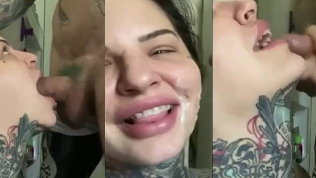 Heidi Lavon Xxx Suck Boyfriend Cock Cum On Face