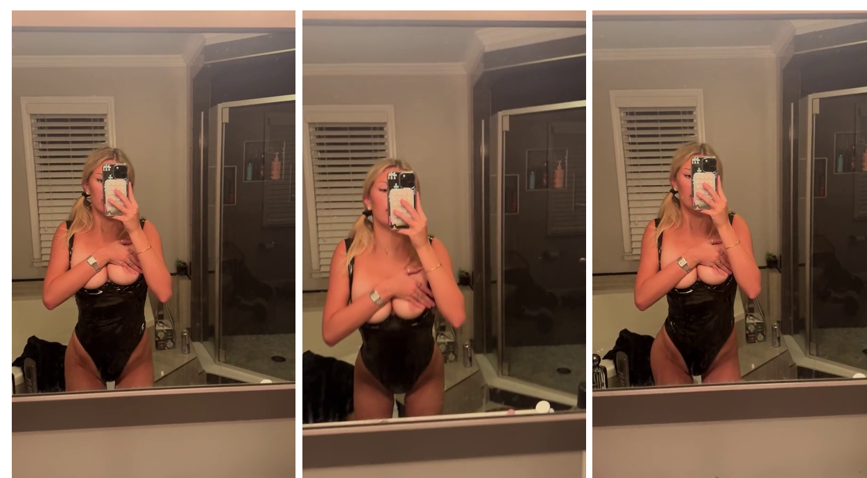 Breckie Hill Tease Boobs Best Video
