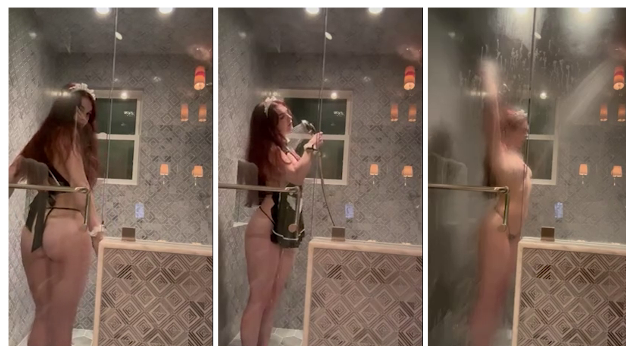 Summerxiris Nude Tits Shower & Teasing Onlyfans Video
