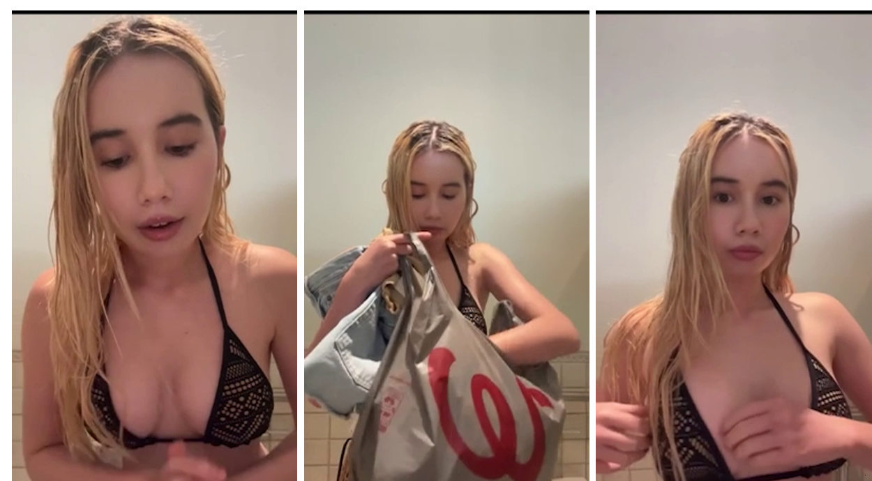 Lil Tay / Liltay Onlyfans Video Bikini Bathroom