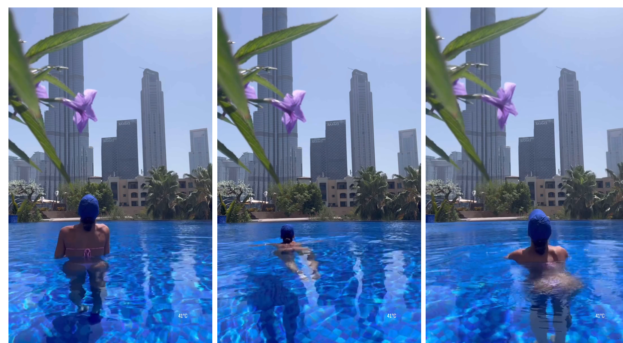 Tanja Makaric Naked In Pool