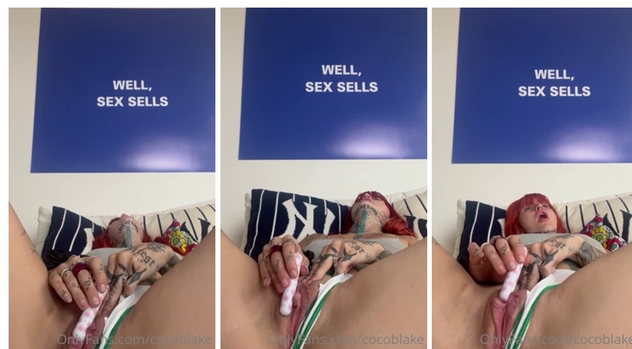 Coco Blake Vibrator Moaning