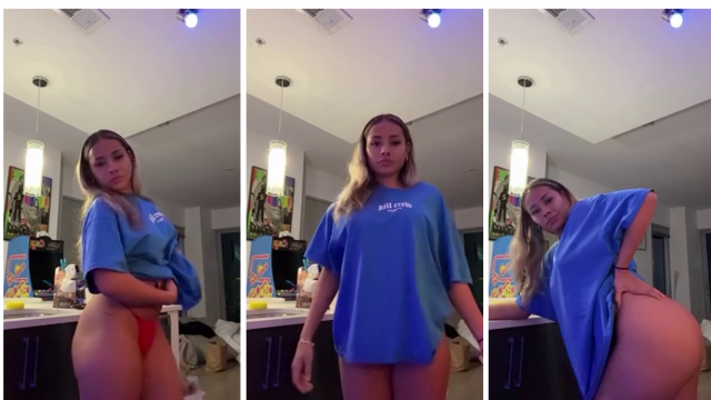Ximena Saenz Nude Red Slip Tease Big Ass Twerking Onlyfans Video