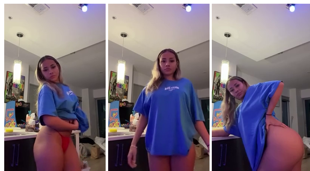 Ximena Saenz Nude Red Slip Tease Big Ass Twerking Onlyfans Video