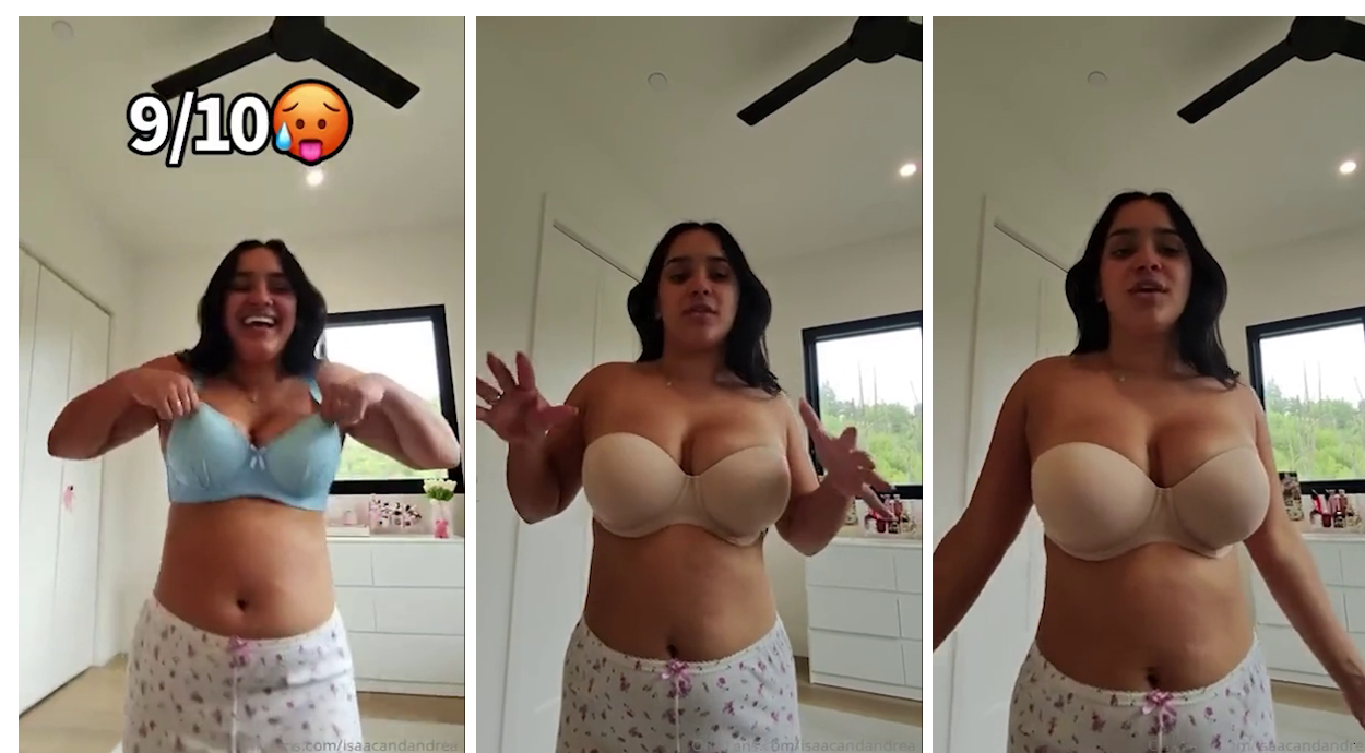 Isaacandandrea Seetrough Nipples Tits Getting Squeezed Onlyfans Video